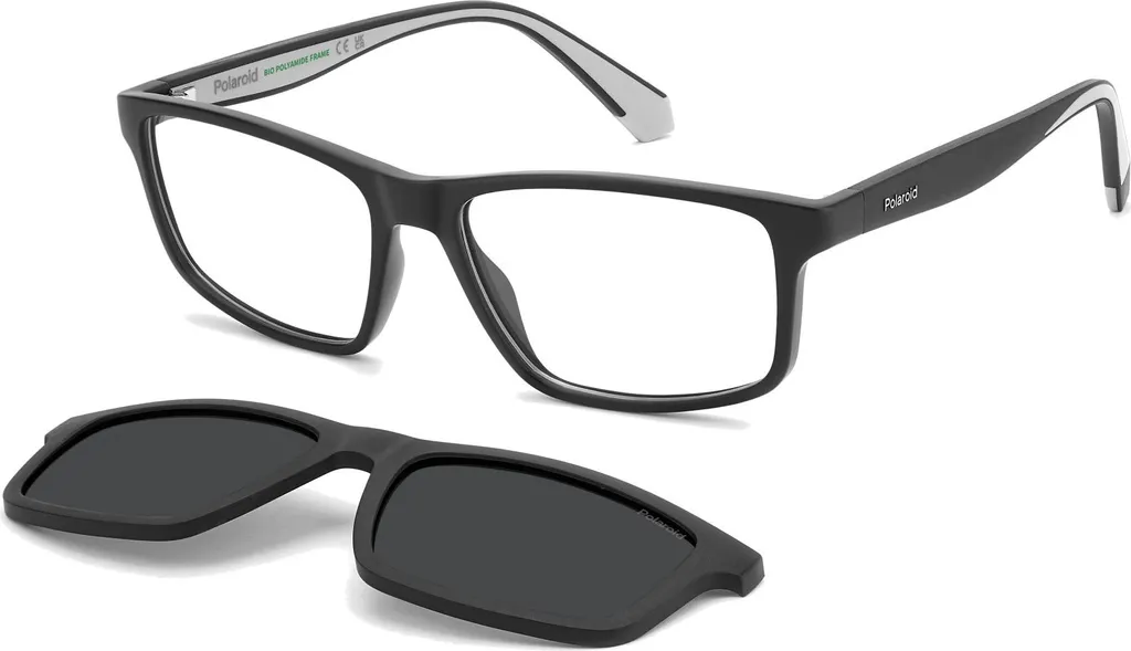Lunettes Polaroid PLD D622/C Noir Mat : Monture Stable et Anti-Trace