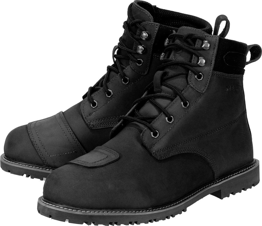 Merlin Ashford D3O wasserdichte Motorradstiefel, schwarz, 9