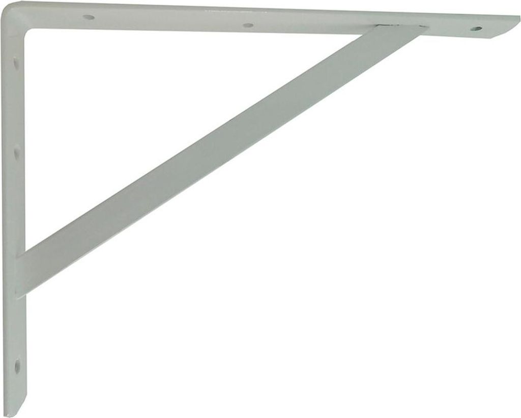 verstärkte Winkel Plm04 Weiß 250 x 200 mm