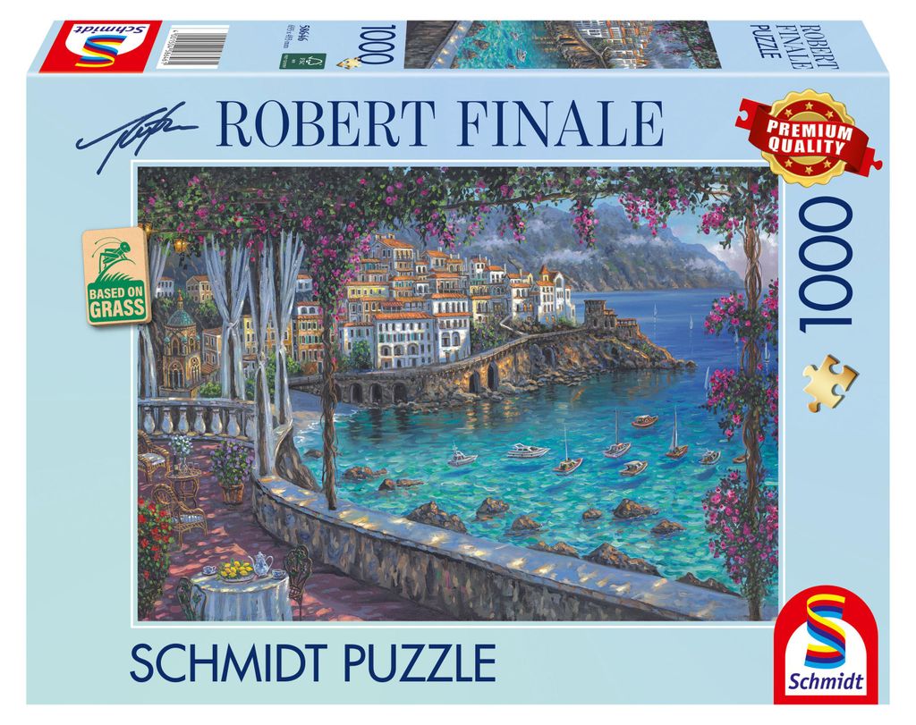 Schmidt Spiele Robert Finale: Amalfi Küste, Puzzle, (1000 Produktbild 