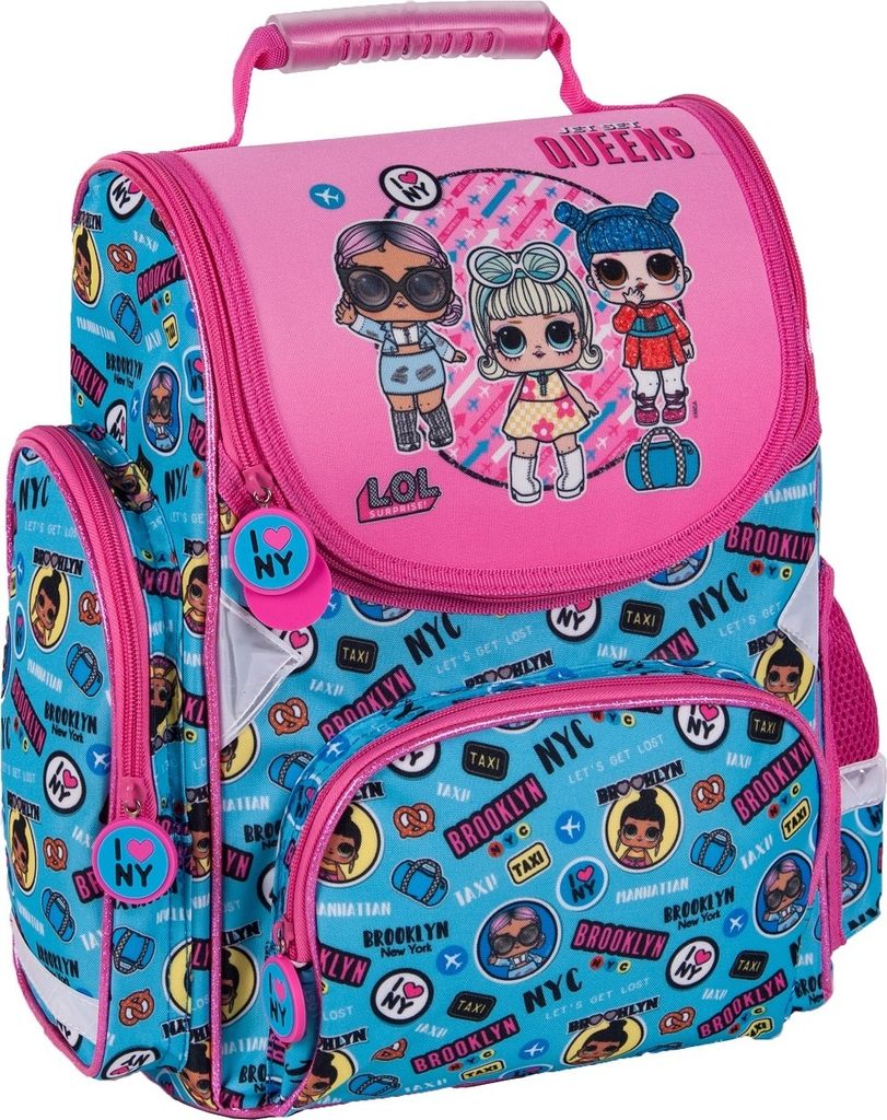 LOL Surprise Schulranzen Mädchen Schultasche 1. Klasse - Produktbild 