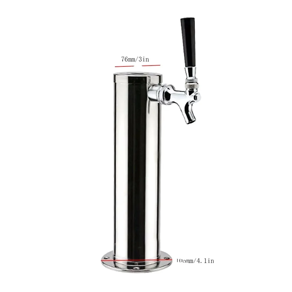 Tireuse à bière inox une sortie pour comptoir et bar domestique
