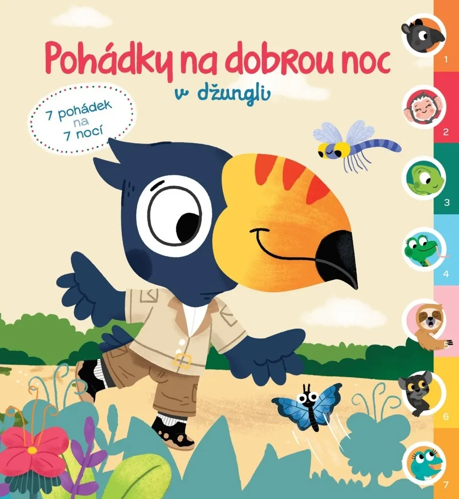 Routine dodo enfant : Livre Jungle Pohádky na dobrou noc V džungli