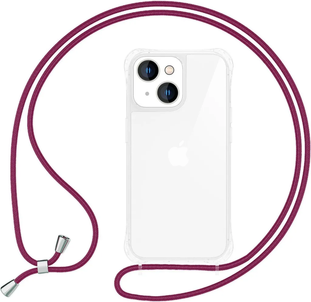Catena Telefono iPhone 15 Plus Rossa: Cover Must-Have dell'Anno