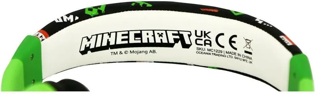 Casque filaire Minecraft Creeper pour enfant avec limitation à 85dB - 8