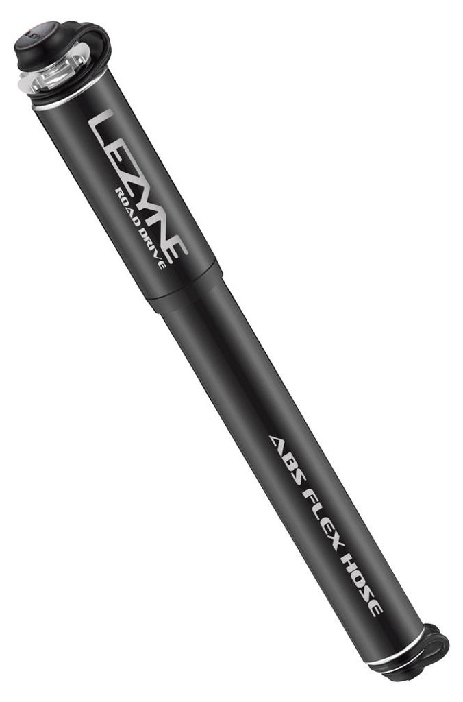 Lezyne Road Drive Black/Hi Gloss L Mini-Fahrradpumpe Produktbild 