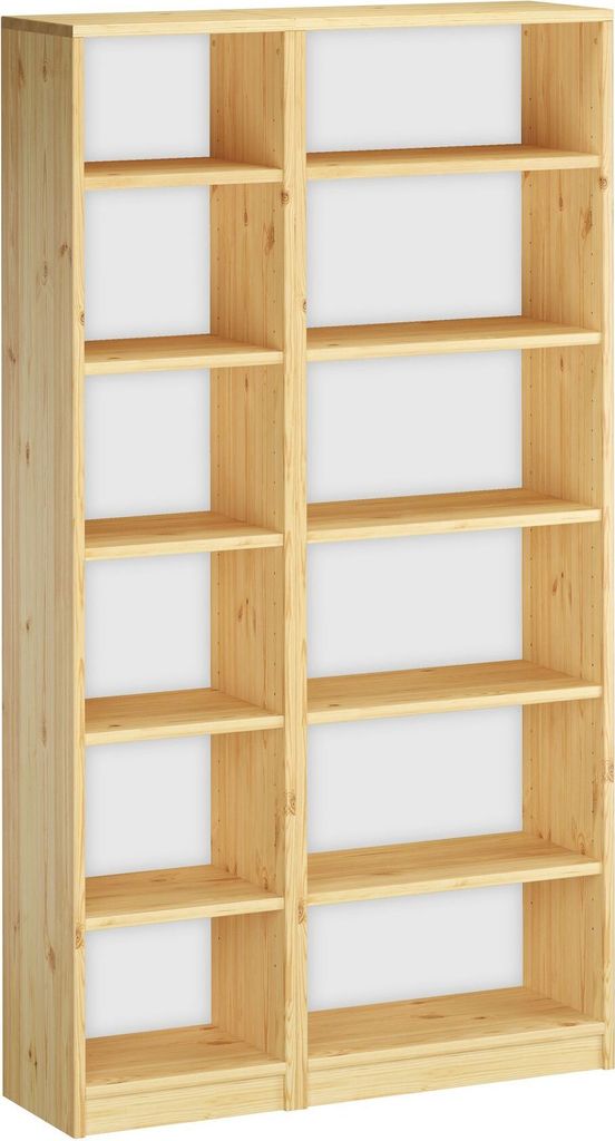 Regal Bücherregal Wandregal Standregal Holzregal Massivholz Produktbild 9