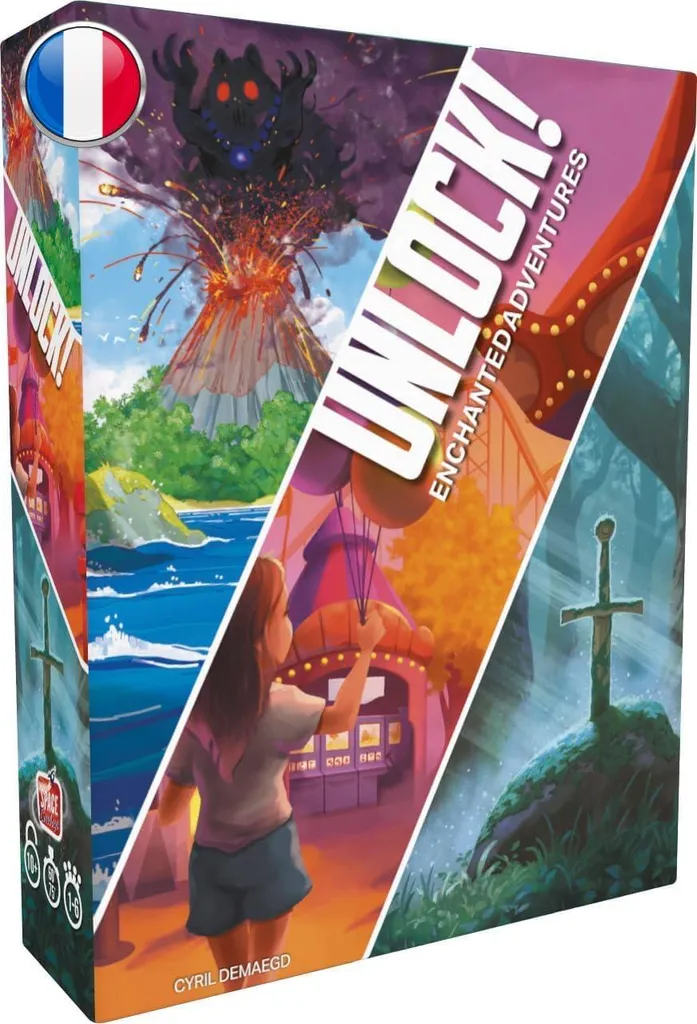 Unlock! Enchanted Adventures : Jeu de Société d'Escape Game Space Cowboys