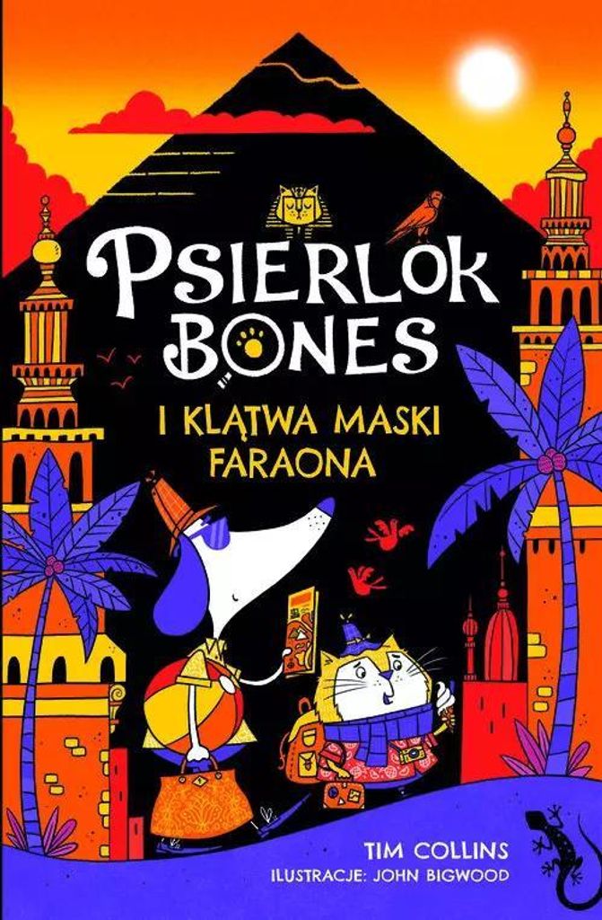Psierlok Bones i klątwa maski faraona - Tim Collins (Buch auf Polnisch)