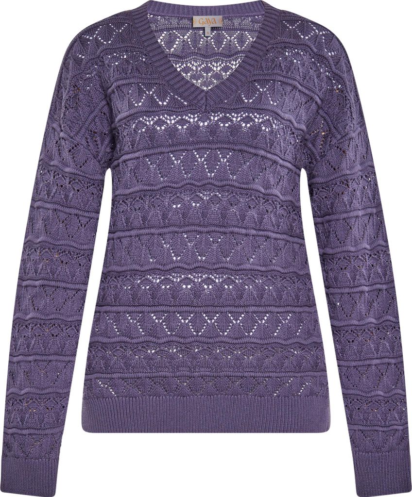 Gaya damen pullover - lila, M