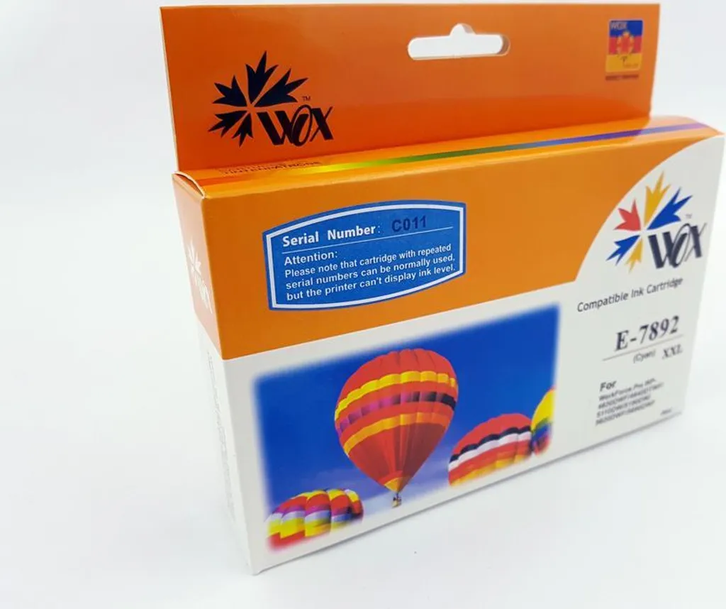 Cartuccia Epson T7892 Ciano Compatibile C13T789240 Wox XXL