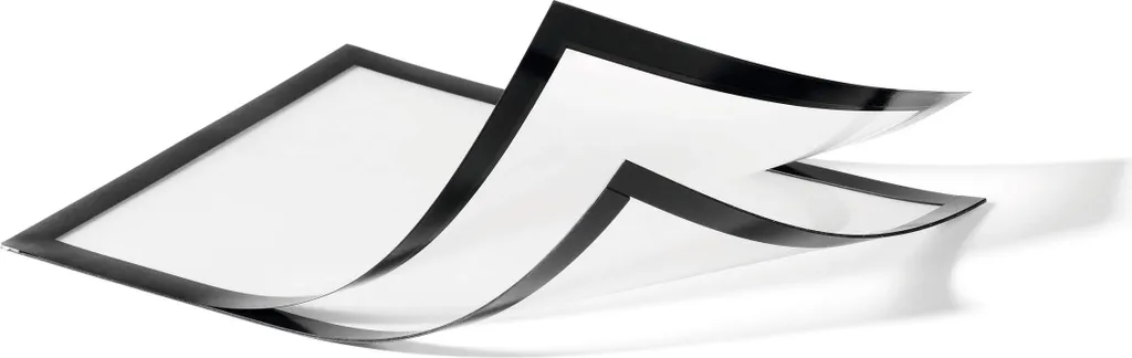Cornice Magnetica A4 DURABLE DURAFRAME 498501 Nero - Design Elegante - 1