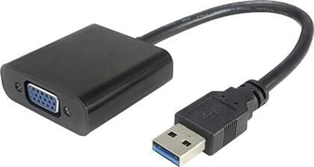 Double Écran PC Portable avec Adaptateur USB 3.0 vers VGA 1080p Bureau