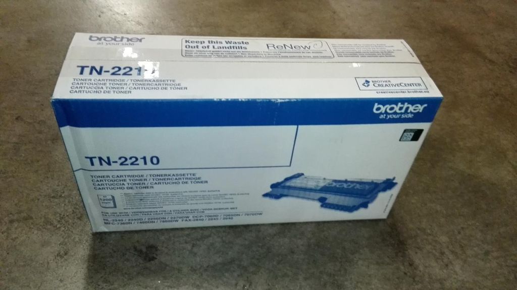Brother TN-2210 Toner Schwarz Produktbild 