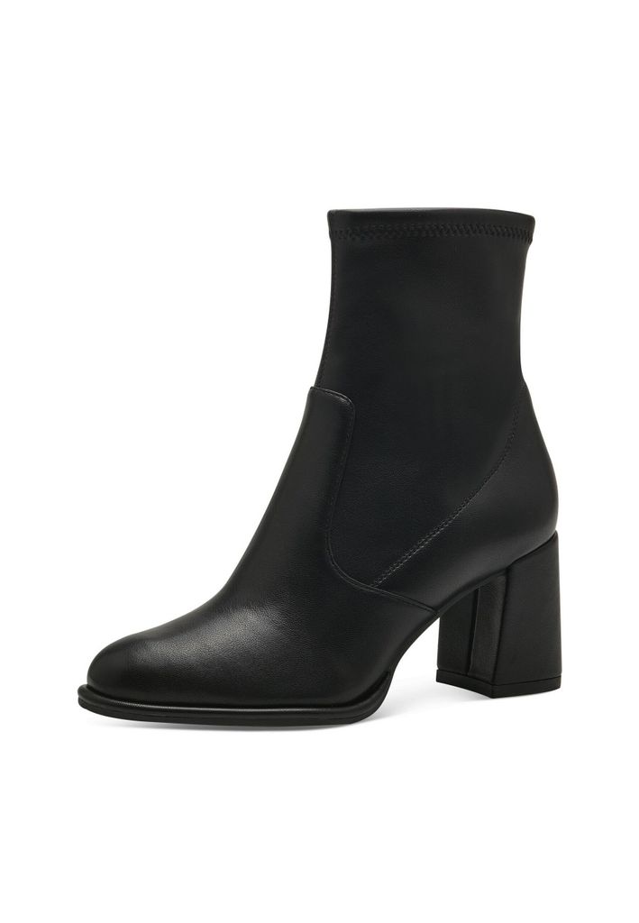 Tamaris Dames Boot Heel 1-25357-41 Enkellaarzen, Taupe Patent, 39 EU, Taupe patent, 39 EU