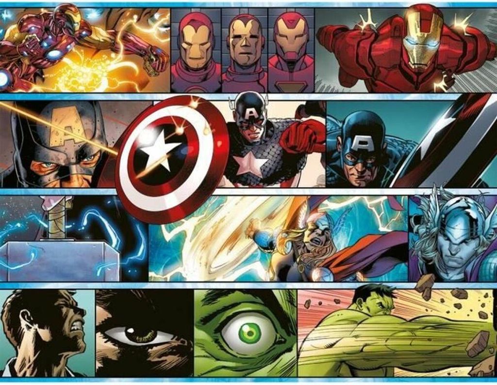 2000-teiliges Puzzle: Die Macht der Avengers – Marvel
