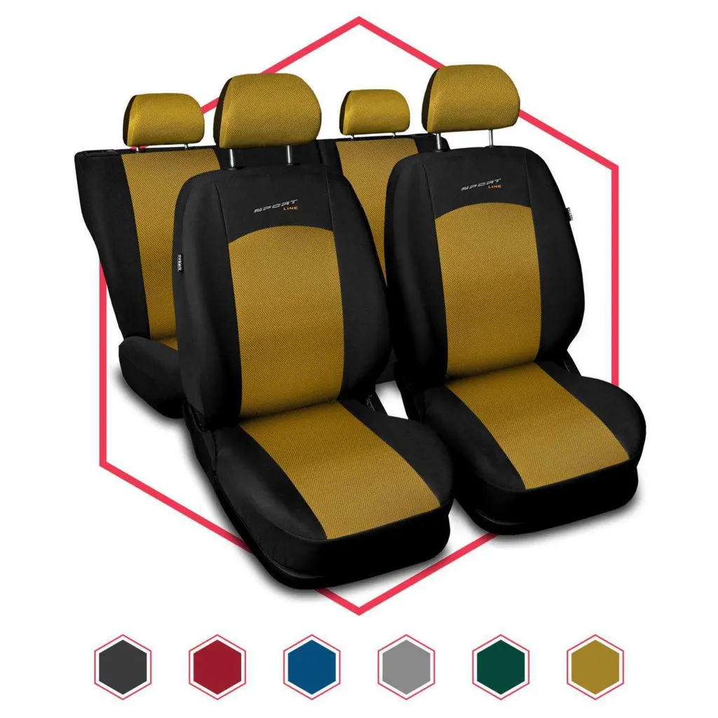 Coprisedili per Dacia Dokker Serie Gold - Comfort Totale e Stile Moderno