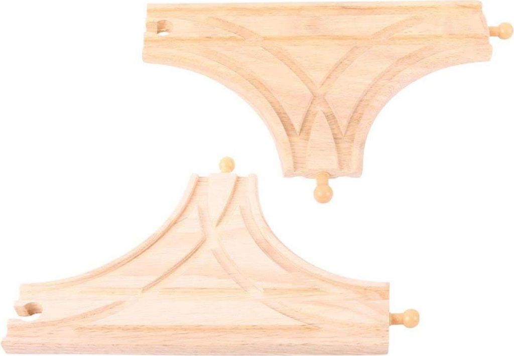Bigjigs Rail T Weiche 2tlg Produktbild 