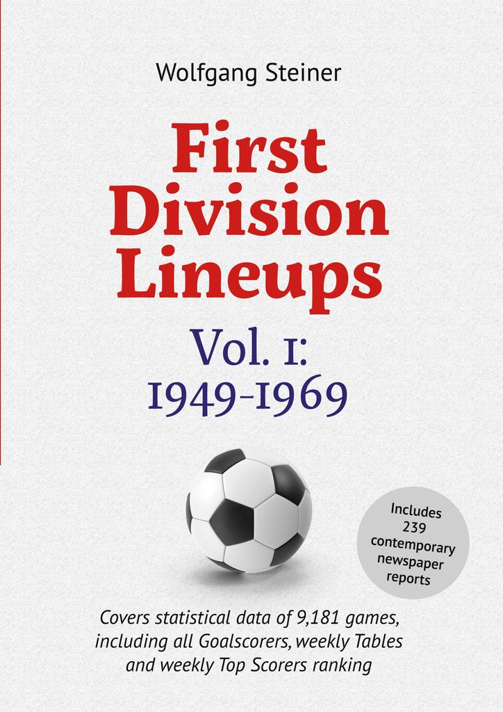 First Division Lineups, Vol. 1: 1949-1969