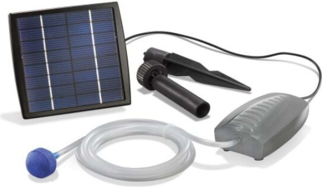 Esotec 101870 Solarny napowietrzacz stawu z panelem Zdjęcie produktu 