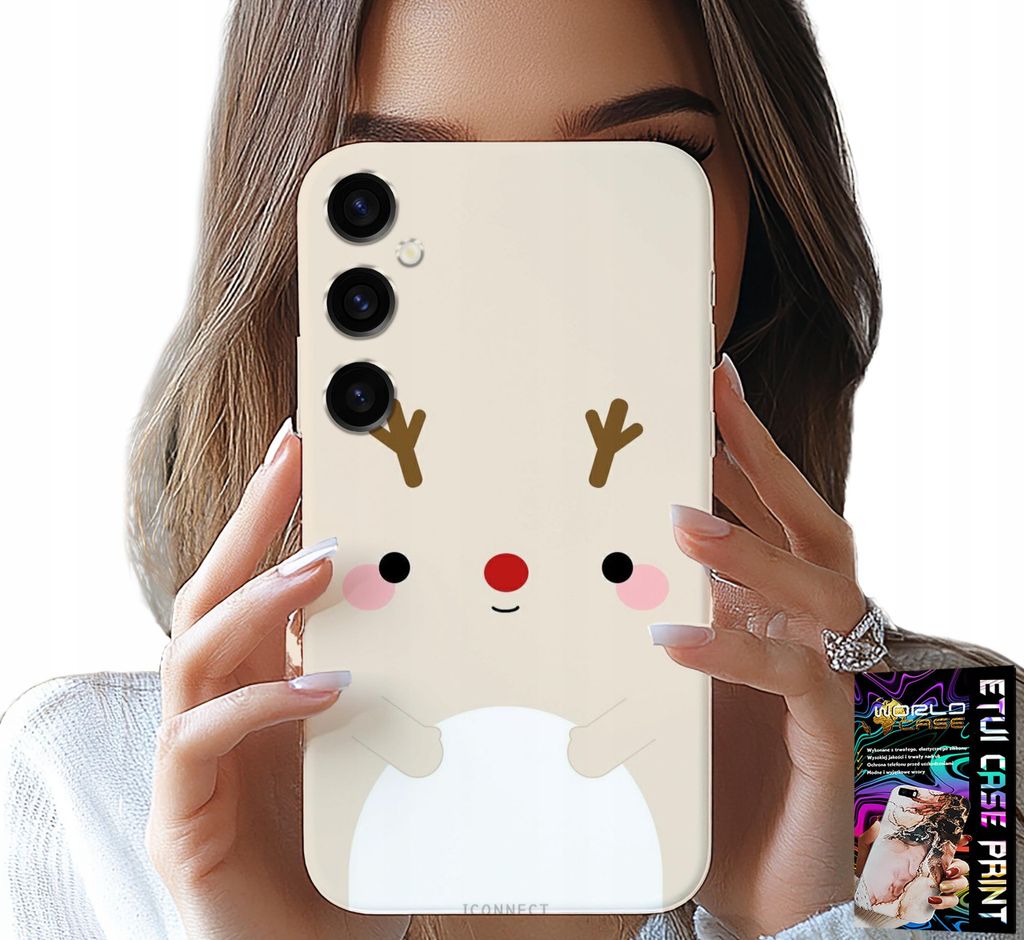 Hülle Für Samsung Galaxy A04S - Rentier, Rentier, Weihnachtsdesigns