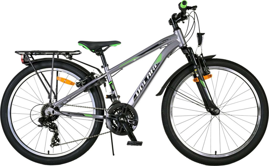 Volare Cross Kinderfahrrad - Jungen - 24 Zoll - Grau - Produktbild 