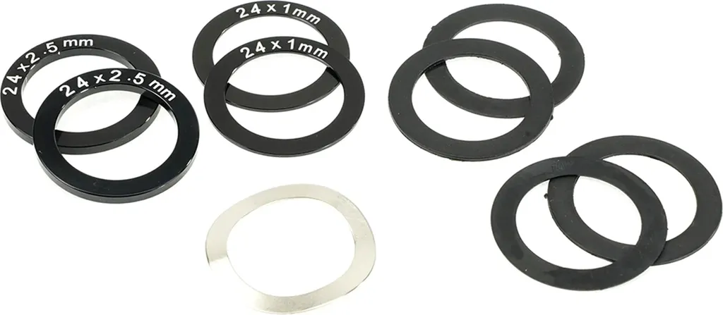 Kit d'Espacement Pédalier 24x37mm pour Montage de Boîtier Externe SPK-54101