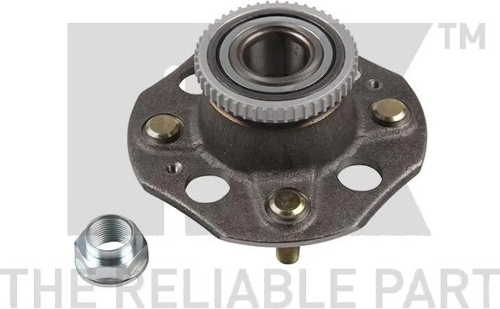 Roulement de roue arrière ABS 68 mm en acier renforcé Honda Accord