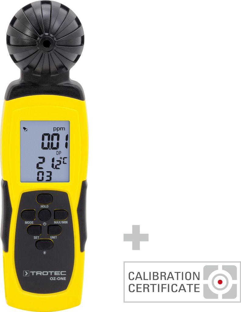 TROTEC OZ-ONE Ozonmessgerät Messen Ozon Konzentration Produktbild 
