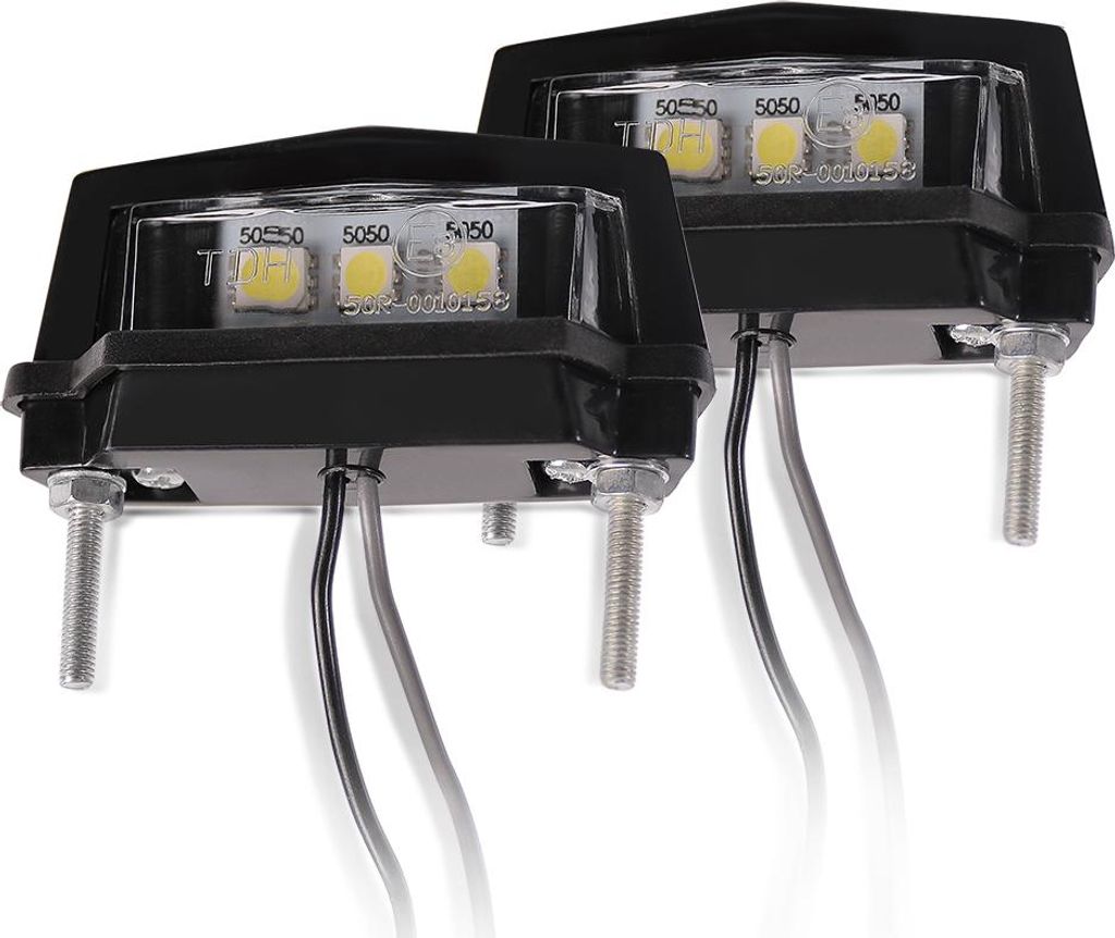2er-Set Kennzeichenbeleuchtung / LED Kennzeichenleuchte # T1