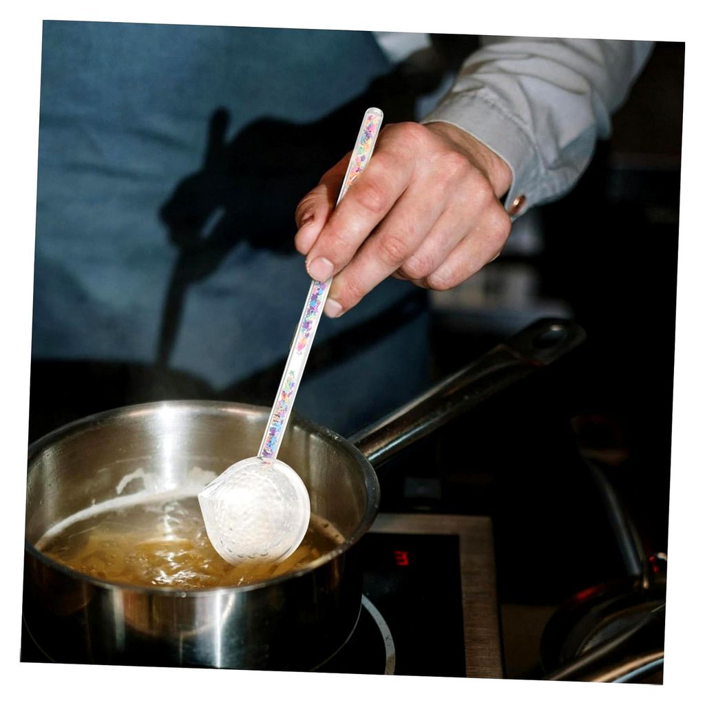 Schöpfkelle aus Glas - Japanischer Teelöffel und Servierlöffel für Tee