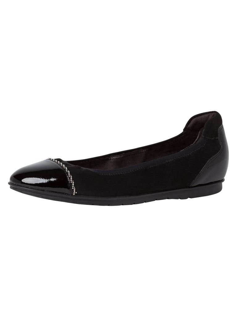 Tamaris 1-1-22103-25/013 BLACK/PATENT Ballerinas HW 20/21, Produktbild 