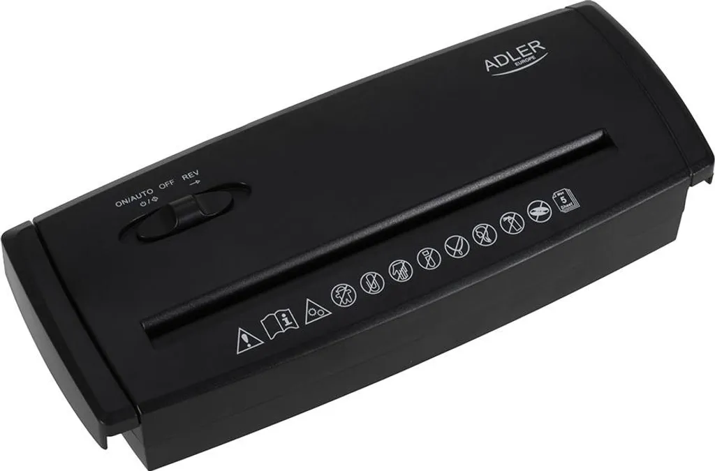 Destructeur de documents Adler AD 1040 Noir - Broyeur de papier pro