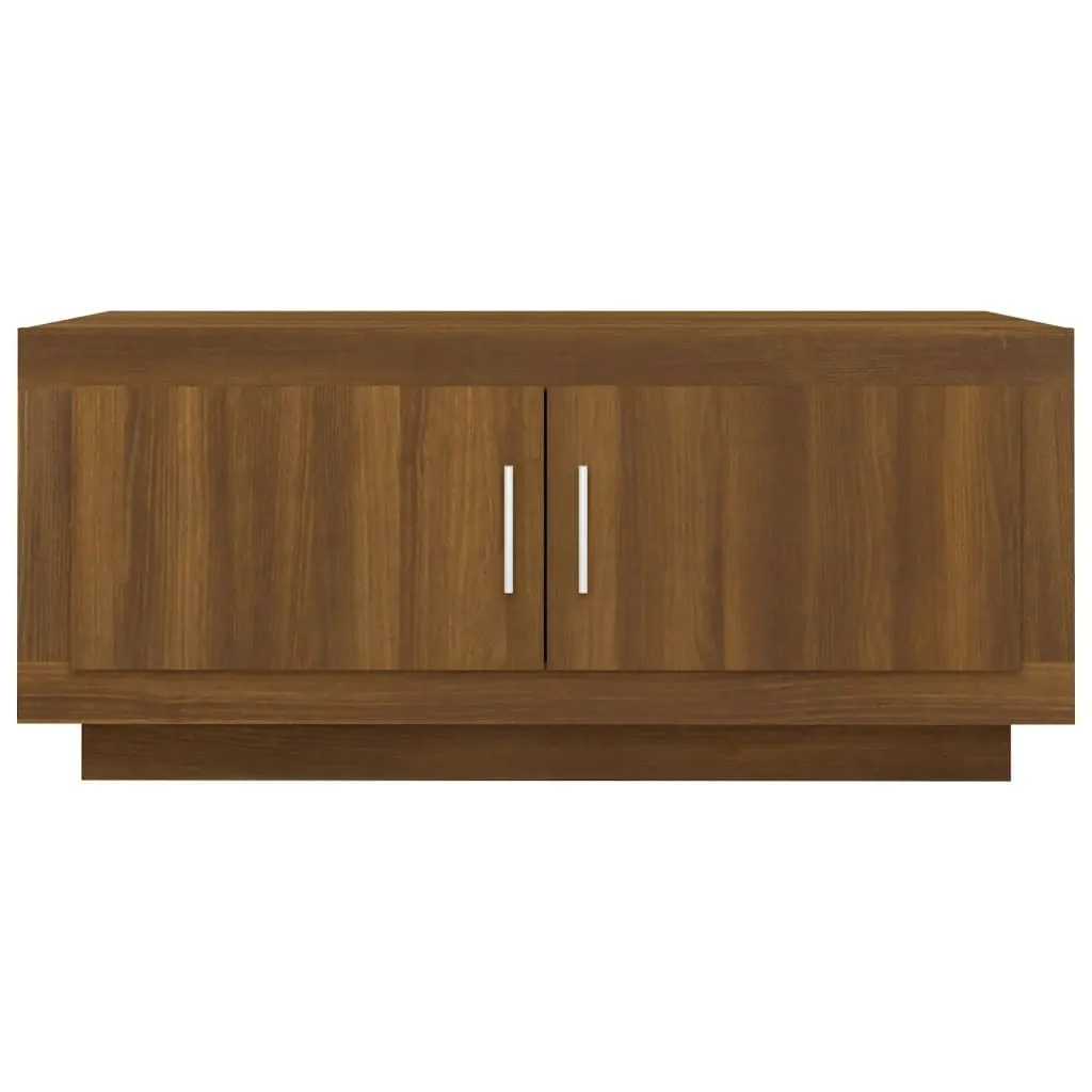 Tavolino Salotto Rovere Marrone 102x50x45cm - Design Moderno vidaXL - 5