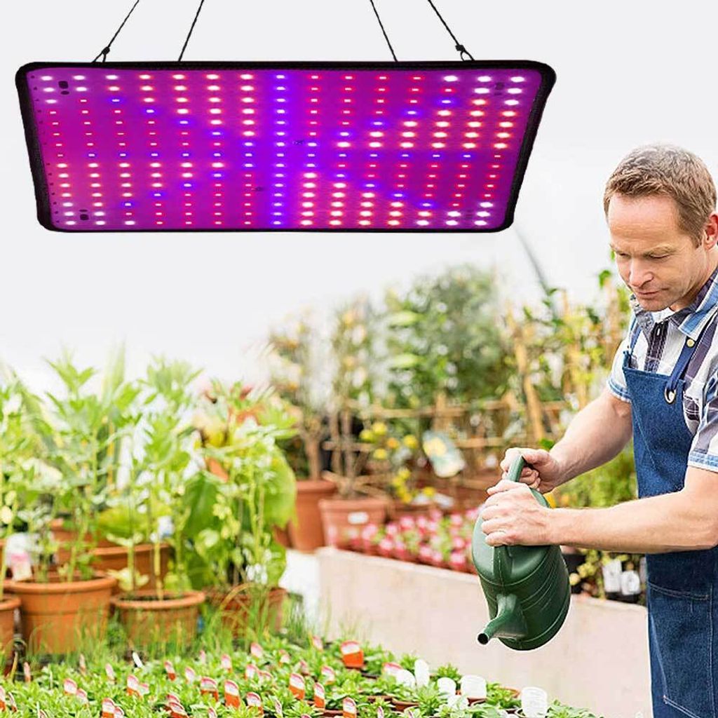 30W LED Vollspektrum Wachstumslampe 225LEDs (Enthält 78Rote + 47Blaue + 24Weiße + 76Warmweiße),Flowerpot Lampe Zimmerpflanzen,LED Pflanzenlampe