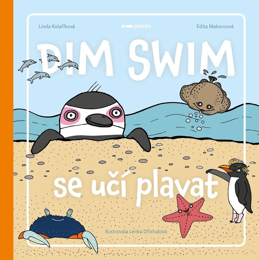 Vaincre la peur de l'eau livre enfant Dim Swim se učí plavat pour nager