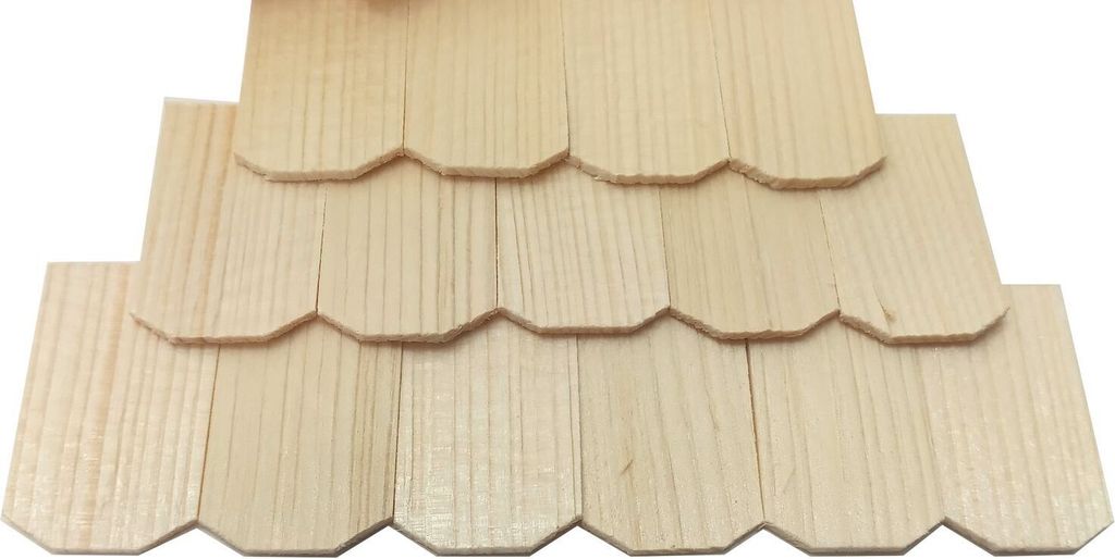 200 St Schindel aus Holz. Zum Krippenbau, Puppenstuben. 3,5x2,2 cm.
