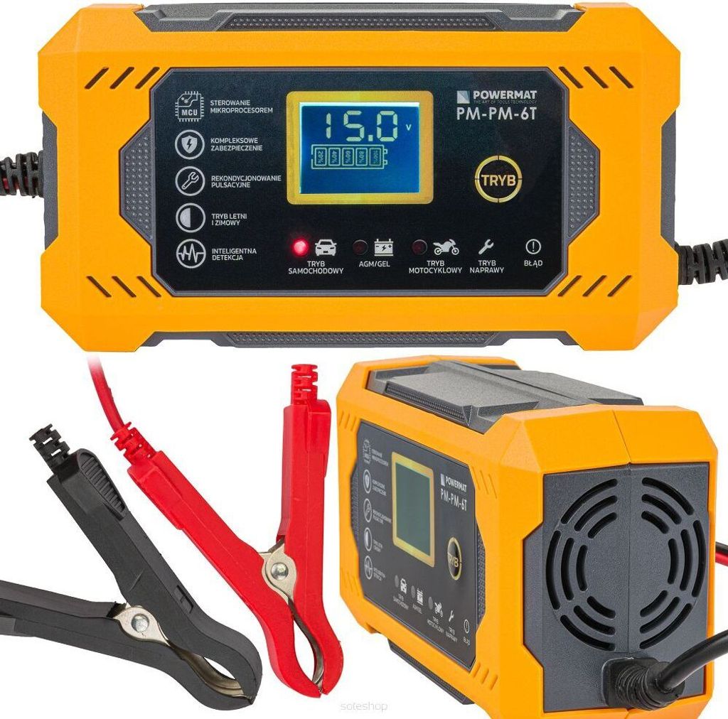 Batérie mikroprocesor 230V / 50Hz usmerňovač menič Obrázok produktu 