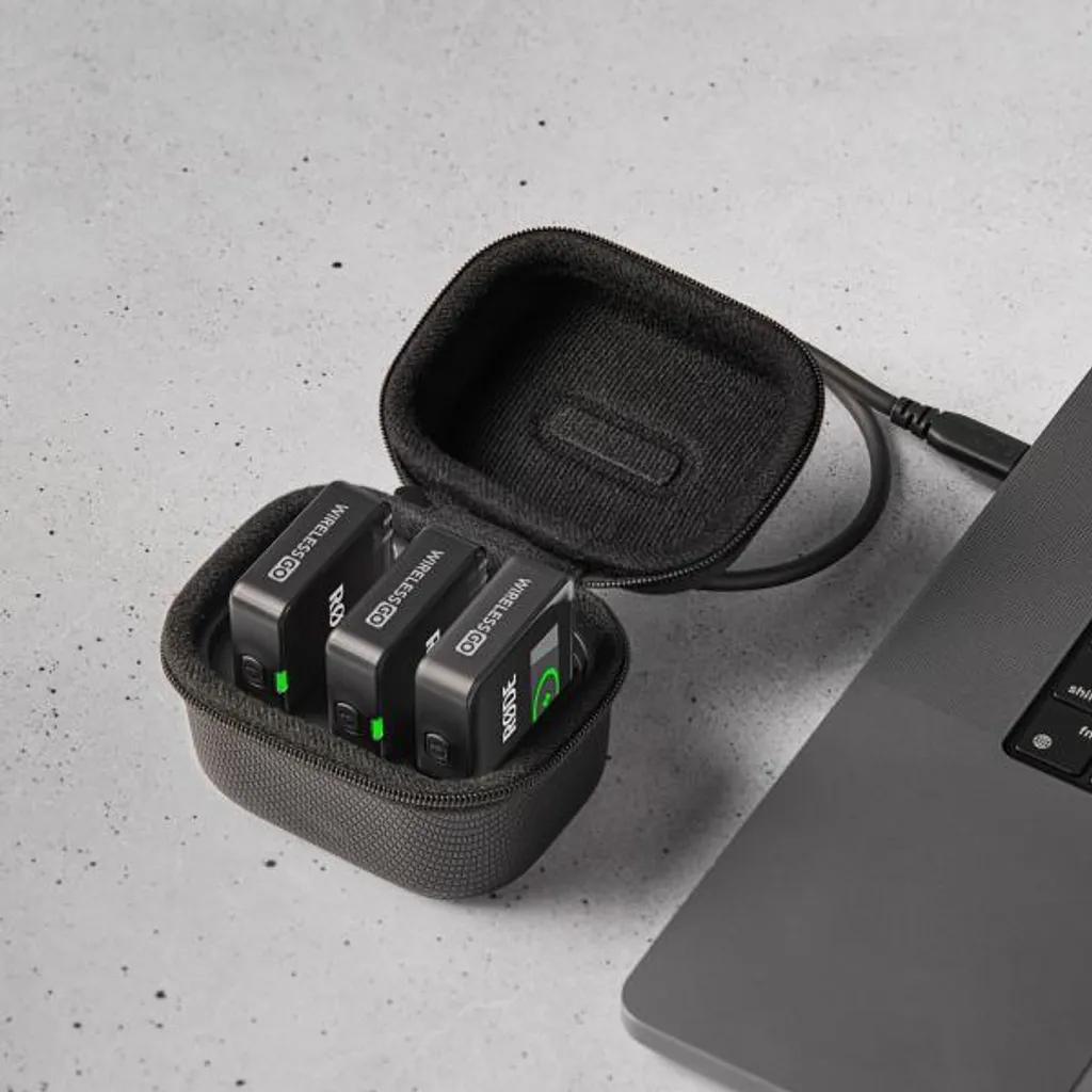 Ne tombez plus en panne de micro avec le RODE Chargingcase+ autonome