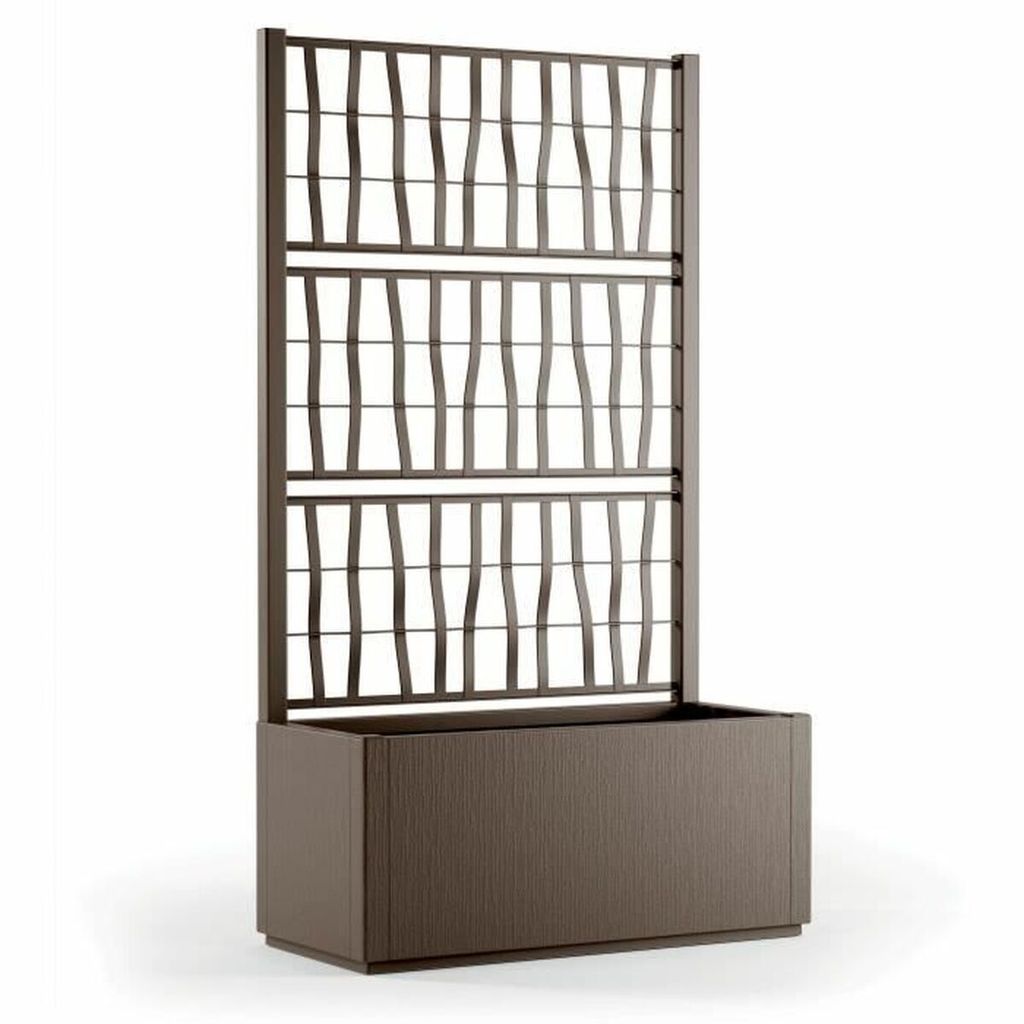 Blumentopf Starwax Rechteckig 80 cm Braun
