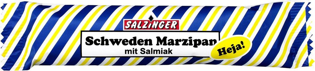 Salzinger Schweden Marzipan mit Salmiak 50g Produktbild 