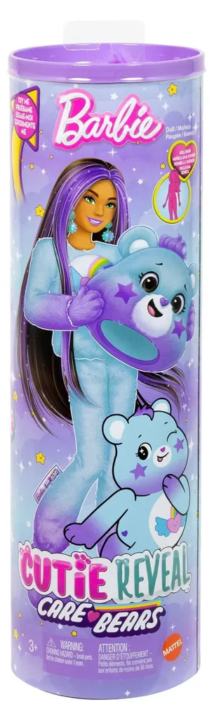 Barbie Ours Violet : Poupée à Changement de Couleur et Mode Réversible - 2