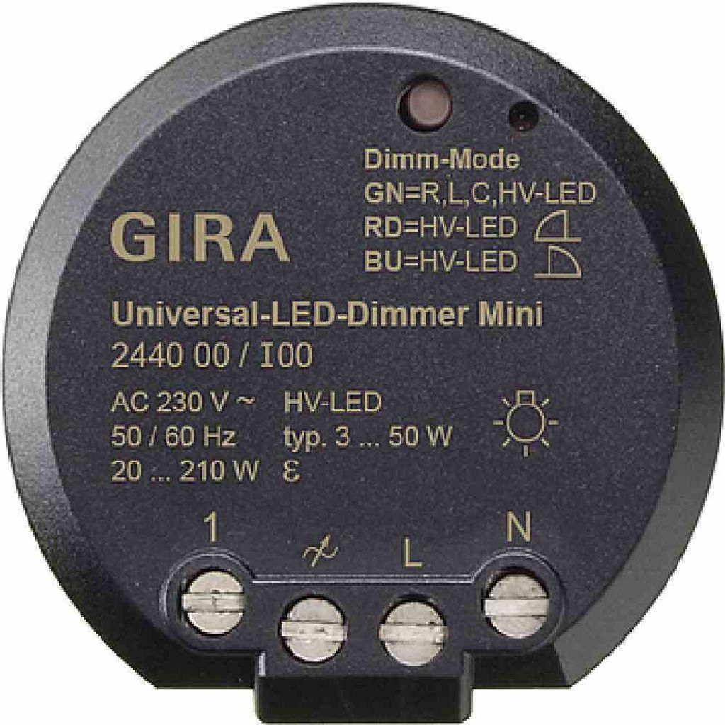 Gira Uni-LED-Dimmer Mini 244000