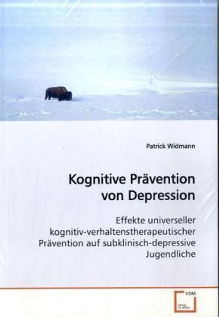 Kognitive Prävention von Depression