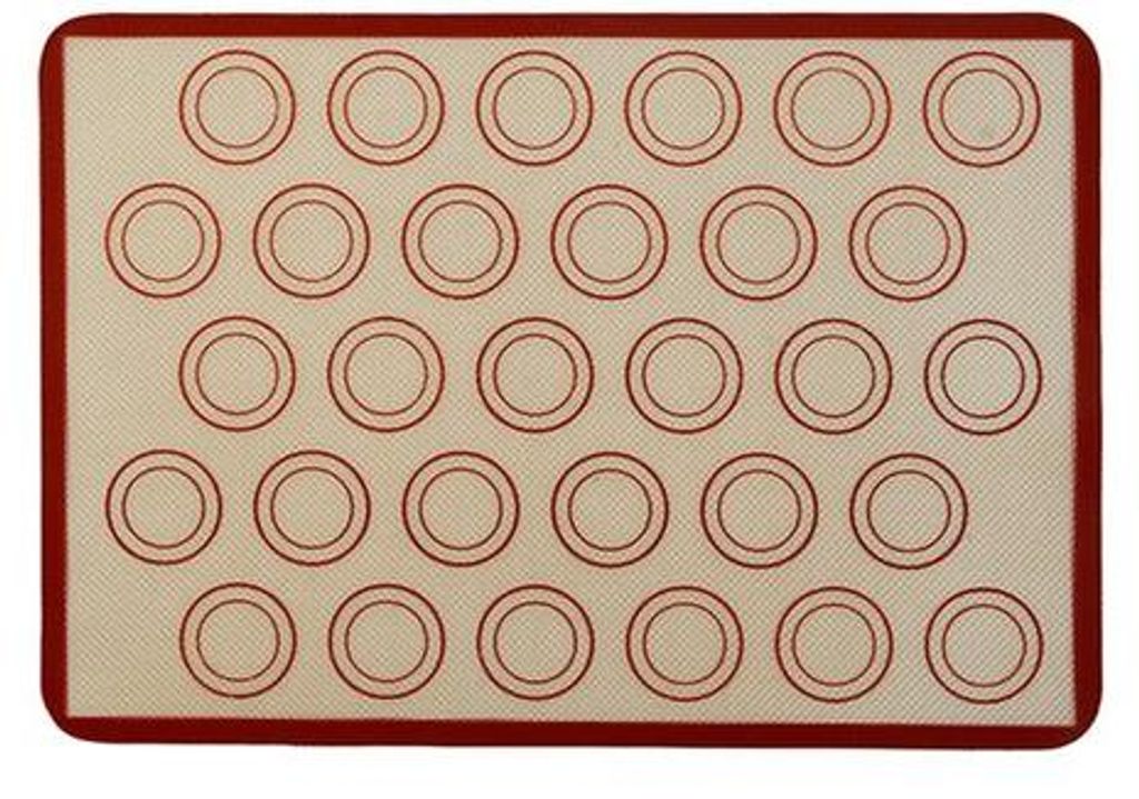 Silikon Backmat, großes Format, hitzebeständig, für Macarons, Kuchen, Brot, Backmat für den Ofen und den Mikrowellengerät.