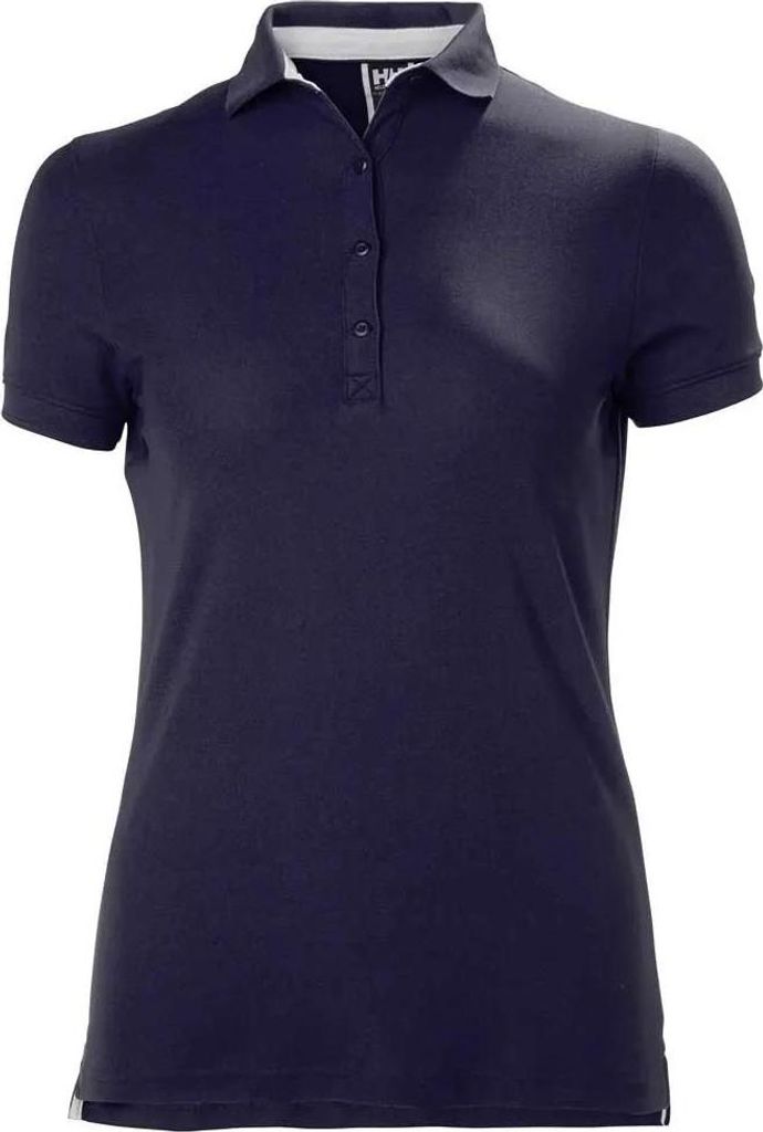 Helly Hansen Crewline Kurzarm-poloshirt Blau M Damen Blau M
