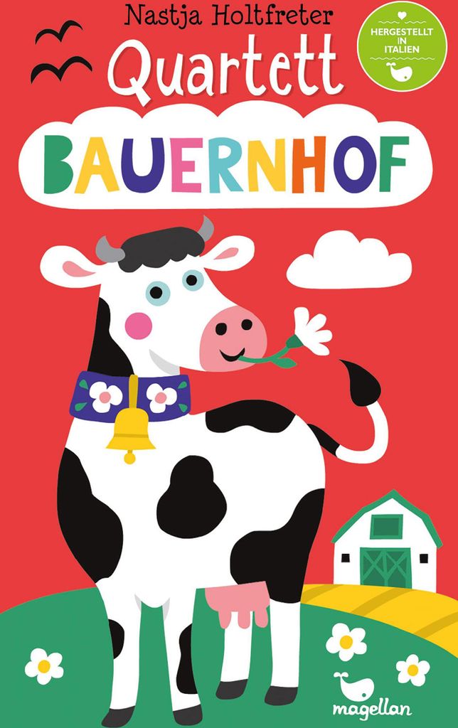 Magellan Kartenspiel Bauernhof Tiere Quartett für Kinder