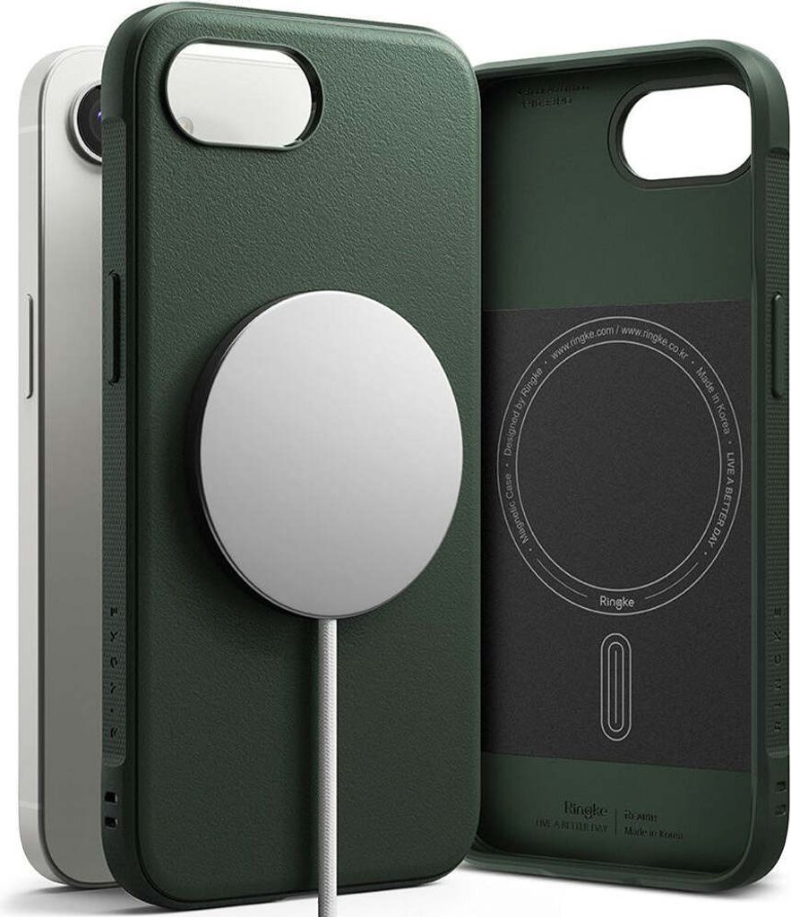 Ringke Onyx Magnetic Magsafe Case für iPhone 16e - Grün