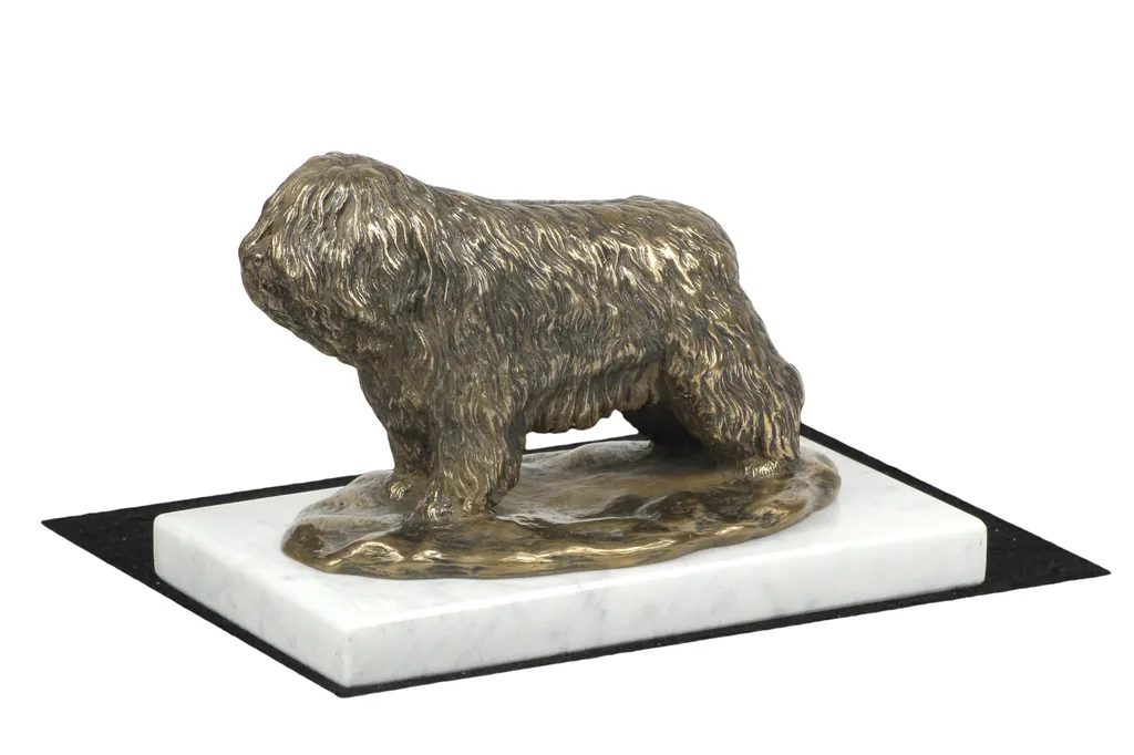 Trophée Chien Berger Polonais des Plaines PON Figurine Marbre Durable - 4