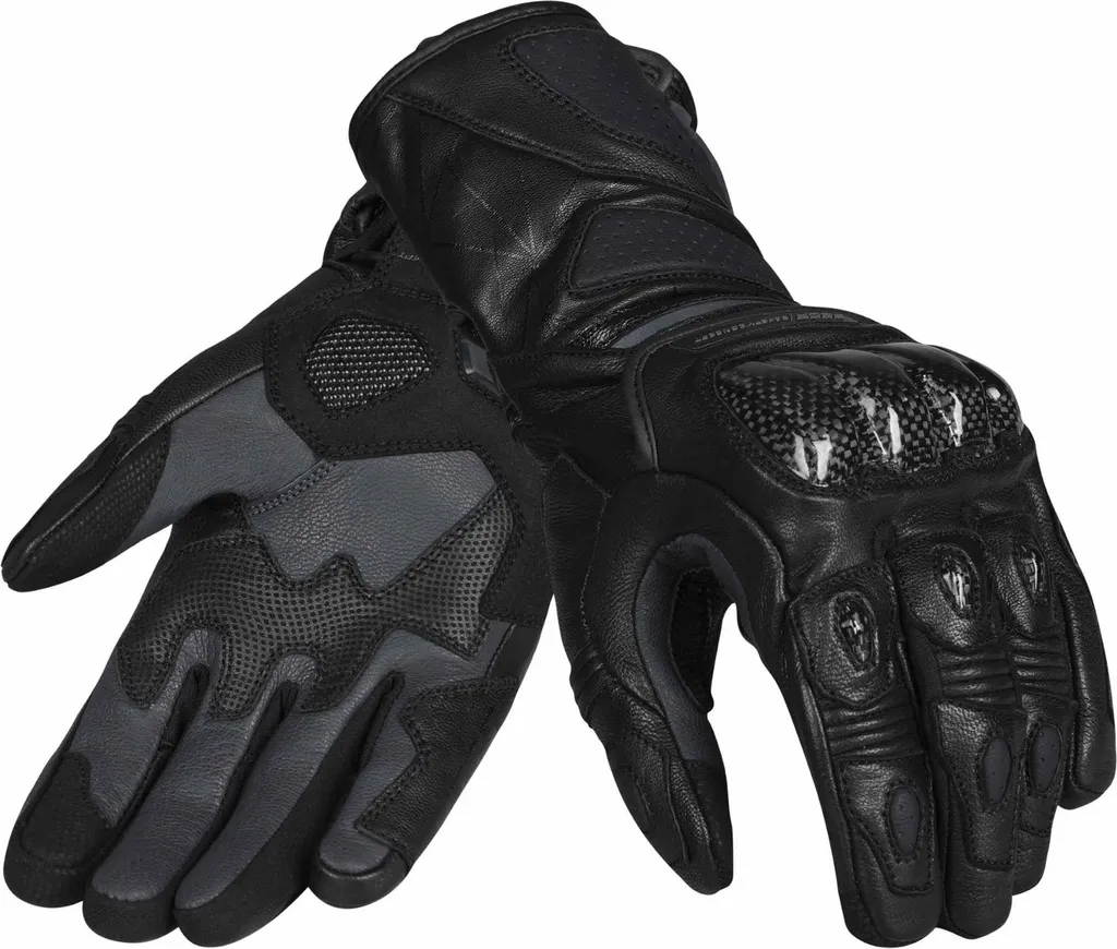 Gants Seca Atom noir 2XL - Finies les mains moites, roulez protégé